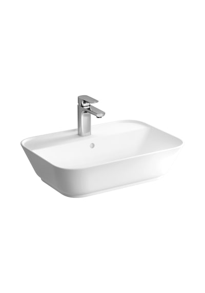 VitrA Geo Dikdörtgen Çanak Lavabo 60 CM Beyaz 7426B003-0041