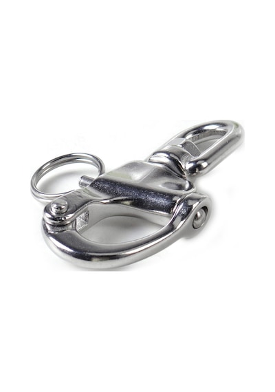 Fırdöndülü Mandar Kilidi Snap Shackle 304 Paslanmaz Marin 22 MM