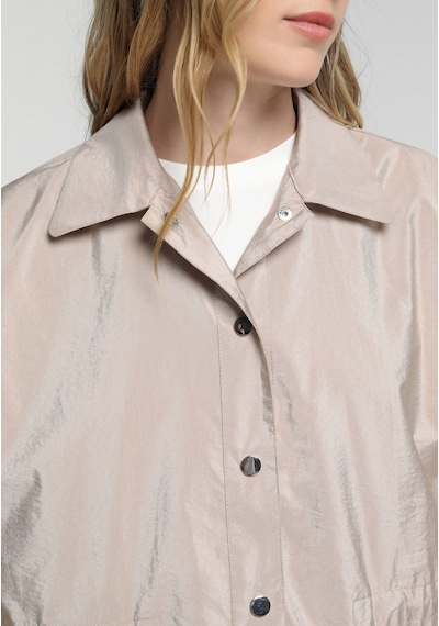Colin's Colins Fashion Fit Çıtçıtlı Astarsız Kadın Bej Ceket Cl1082136 Q1.v1 Beı