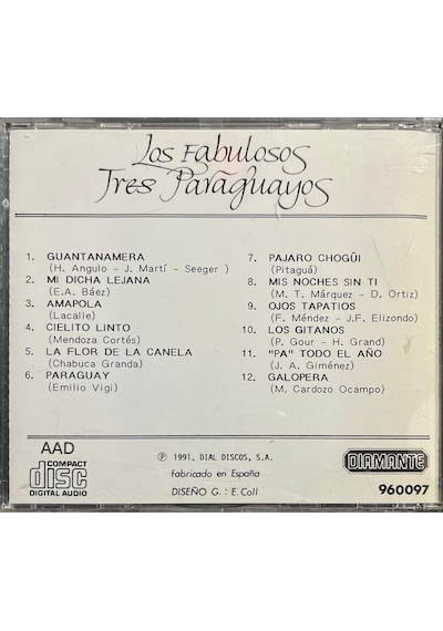 Müzik Cd Sidir - Plak Değildir Cd Los Fabulosos Tres Paraguayos