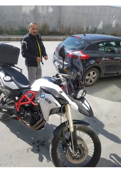 Bmw F800 F650 Uyumlu Uzun Cam Koyu Füme 45Cm 4Mm Zeus