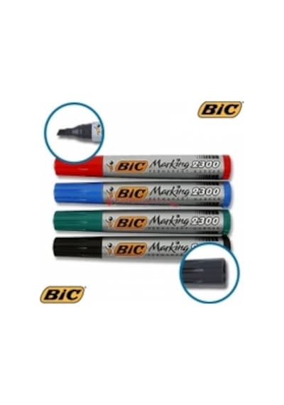Bic Markör 2300 Permanent Kalem Kırmızı 12'Li