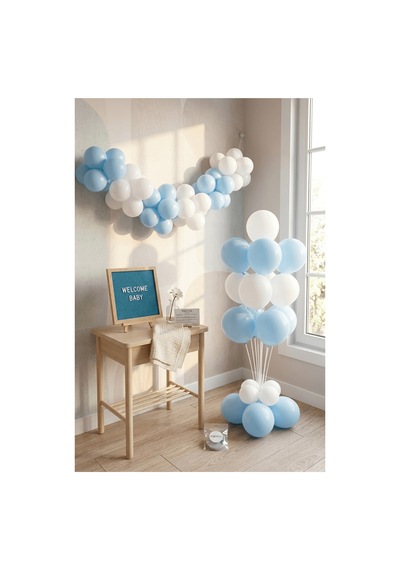 Hastane Odası Süsleme Hoş Geldin Bebek İlk Gün Deluxe Set Erkek Mavi Keçe Yazı Panosu Standlı Pompa Balon Zincirli 7 Li Balon Standlı Çocuk Hastane Odası Süsleme Hoş Geldin Bebek İlk Gün Deluxe Set Erkek Mavi Keçe Yazı Panosu Standlı Pompa Balon Zincirli 7 Li Balon Standlı Çocuk