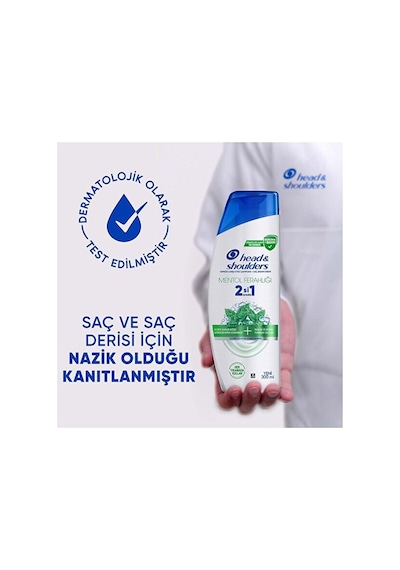 Head & Shoulders Mentol Ferahlığı 2si1 Arada Şampuan 300 ML
