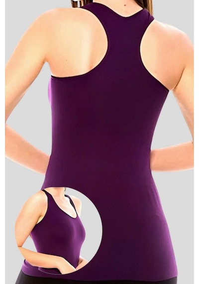 Uniquetrenders Kadın Sporcu Atlet Fitness Atlet Pilates Atlet Yoga Atlet 3'lü Set Mor