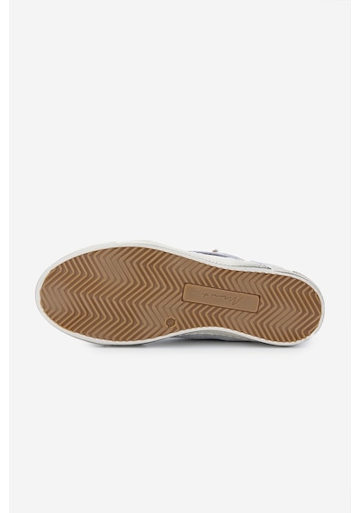 Méliné Kadın Hakiki Deri Sneakers & Spor Bot 1117 321 Nkc Bn Bot Y25 Crack Lam Gümüş