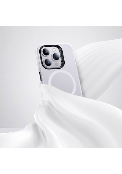 Apple Uyumlu iPhone 15 Pro Kılıf Magsafe Şarj Özellikli Benks Lucid Armor Kapak