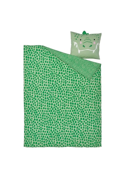 Ikea Natthager Tek Kişilik Nevresim Takımı 150 X 200 Cm Yeşil - Açık Yeşil