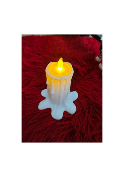 Albero Dekoratif Mumluk Beyaz