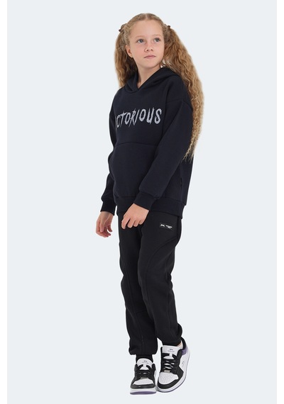 Slazenger Lexus 2 Li Set Sweatshırt Lacivert - Taş Gri
