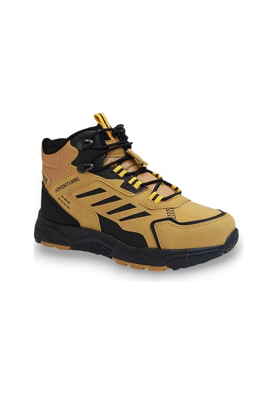Kidessa 1783 Anatomik Tabanlı Lastik Bağcıklı Çocuk Trekking S Sarı Çok Renkli