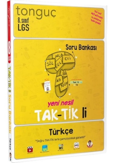 Tonguç Akademi 8. Sınıf Türkçe Taktikli Soru Bankası (550565361)