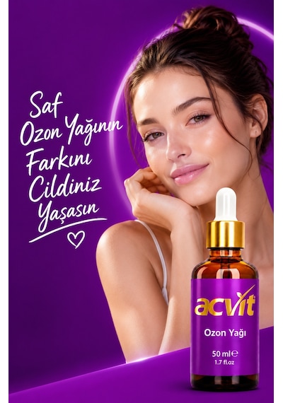 Acvit Koruyucu ve Yenileyici Saf Ozon Yağı 50 ML