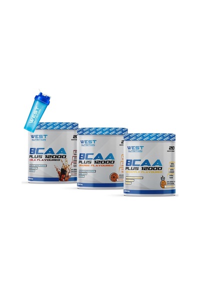 Bcaa Plus 12000 L-glutamin Taurin 60 Servis 3 Aroma