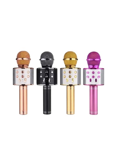 Mey İthalat Ws-858 Ses Değiştirmeli Karaoke Mikrofon