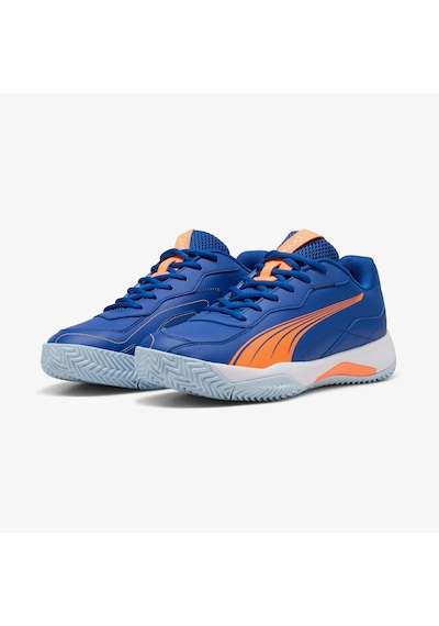 Puma Nova Smash Kadın Mavi Tenis Ayakkabısı 108288 Mavi