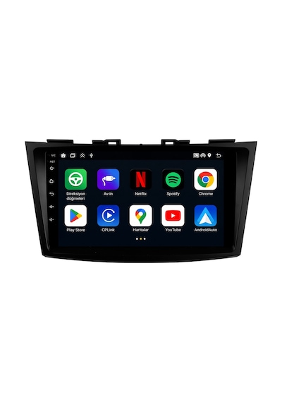 Suzuki Swift Android Multimedya 2011-2016 Carplay Android Auto Navigasyon Kameralı 4gb Ram 32gb 9"
