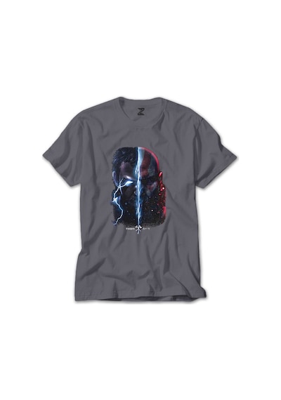 God Of War Ragnarok Thor Gri Tişört