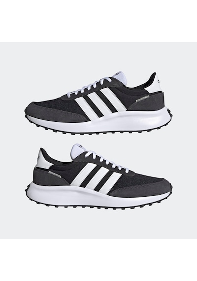 Adidas Run 70s Erkek Koşu Ayakkabı Siyah Gx3090 Cblack/ftwwht/carbon Siyah - Beyaz