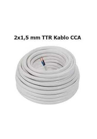 Sas 2X1,5 Ttr Çok Telli Aliminyum Cca Kablo Sas 2X1,5 Ttr Çok Telli Aliminyum Cca Kablo