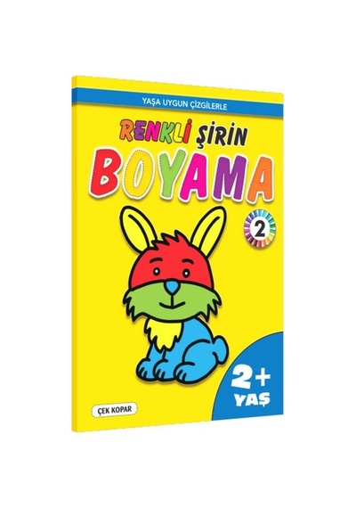 Renkli Şirin Boyama -2 2+yaş