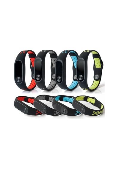 Xiaomi Mi Band 2 Nike Style Soft Silikon Kayış- 5775 Xiaomi Mi Band 2 Nike Style Soft Silikon Kayış- 5775
