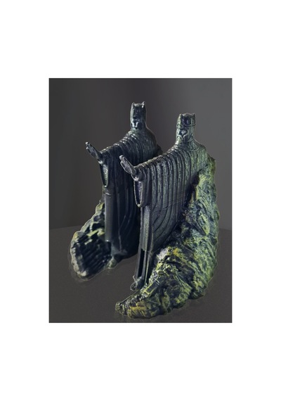 Argonath Heykelleri Kitap Tutucu,yüzüklerin Efendisi Figür,argonath Booked,2parça Sağ,sol