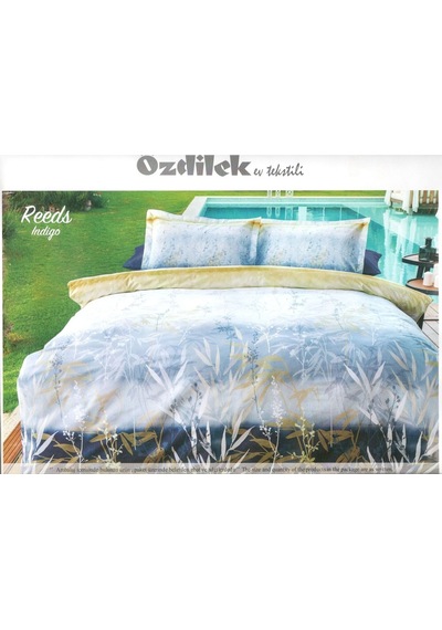 Özdilek Reeds İndigo Tek Kişilik Nevresim Takımı Özdilek Nevresim