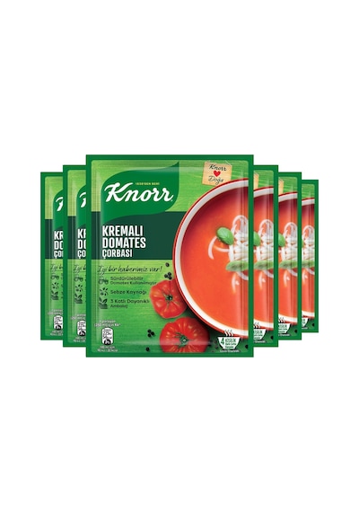 Knorr Kremalı Domates Çorbası 69 Gr X 6 Adet