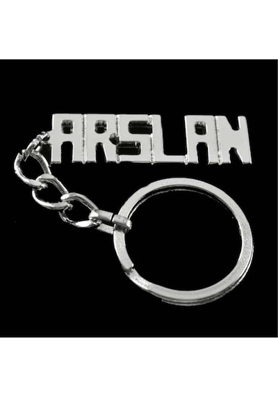 Arslan - 475 - - Nazblsmm - İsimli Anahtarlık Çok Renkli