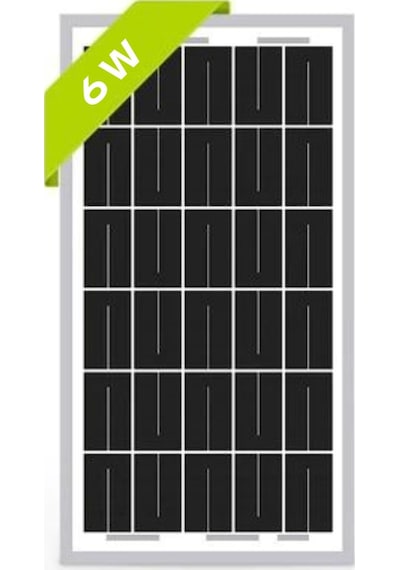 Teknik Solar 6 W Monokristal Güneş Paneli