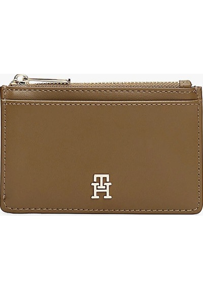 Tommy Hilfiger Th Icon Long Cc Holder Kadın Yeşil Kartlık - Aw0aw17735