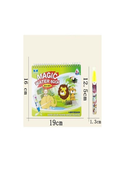 Magic Water Sihirli Boyama Kitabı 2'Li Set - Orman Diyarı Ve Hayv