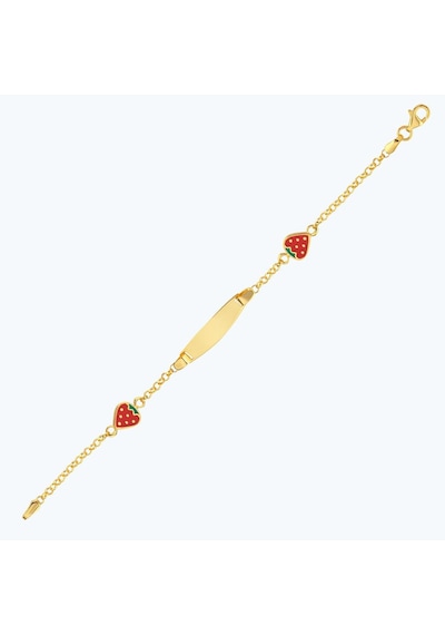 Altınbaş 22 Ayar Altın Çocuk Çilek Künye Bjrbl0025-25925 Renkli