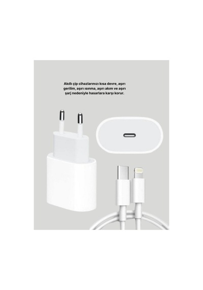 Yeni Nesil 20w Usb-c Hızlı Şarj Cihazı İos Tam Uyumlu - Hs08379130-8979 Renkli