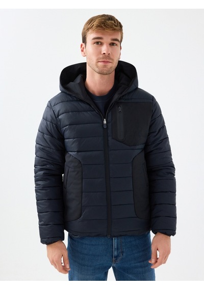 Regular Fit Erkek Mont Koyu Lacivert