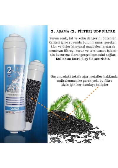 Kapalı Kasa 12 Inç Su Arıtma Cihazı Filtresi 10 Aşamalı Filtre Seti Nsf Onaylı Vontron Membranlı