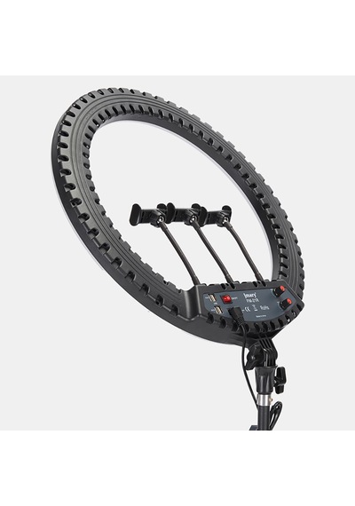Jmary Fm-21r Uzaktan Kumandalı 52cm Işıklı Telefon Tutucu Ring Light Siyah