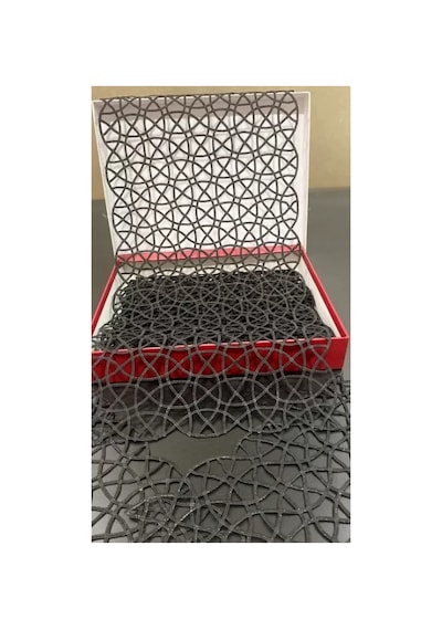 Krem Angles Model Dantel Masa Örtüsü Runner Seti 5 Parça Salon Takımı Çok Renkli