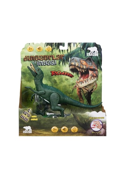 Mey İthalat S00036171 Dinozor B/o.kçk.ses/ışık 4ast. Sun