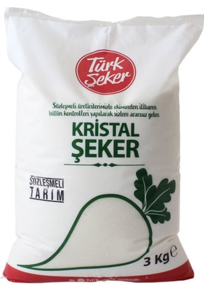 Türk Şeker Toz Şeker 3 KG