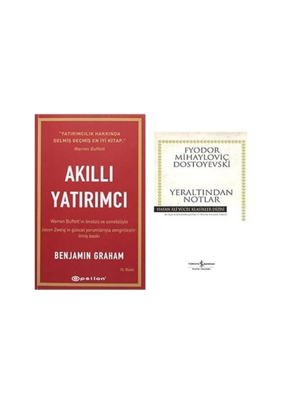Akilli Yatirimci + Yeraltindan Notlar 2 Set