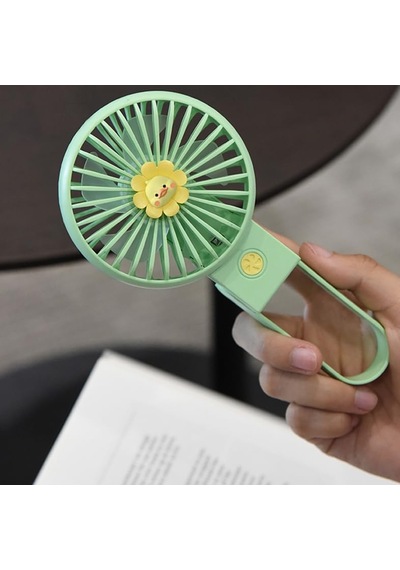 Taşınabilir Mini Usb Fan Led Işıklı Masa Üstü 3 Kademeli Dahili Işık Şarj Edilebilir Mini Vantilatör Soğutuc