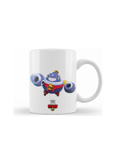 Brawl Stars Tık Kupa Bardak Porselen Karışık
