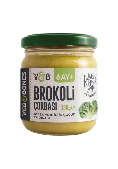 Veg&bones Bebek Çorbası 190 G Brokoli - Ek Gıda Tarı