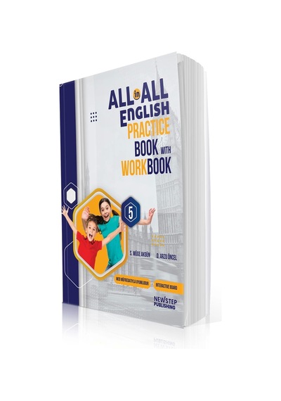 5.sınıf All İn All Practıce Book Wıth Workbook İngilizce Kitap