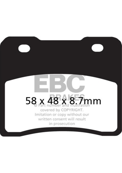 Ebc Fa102 Suzukı Rg250 , Gsx400 Ön Fren Balatası