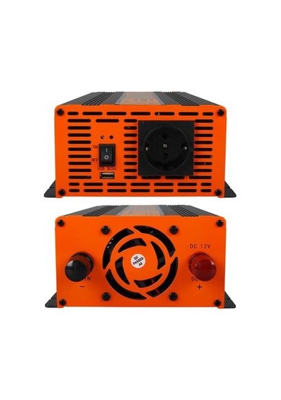 Zibox Powermaster Pm-2000a 12 Volt 2000 Watt Led Ekranlı Power Inverter