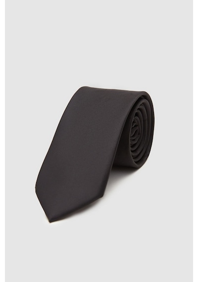 D's Damat Ds Damat Siyah Düz 5,5 Cm Kravat 0HF15ORTKRDUZ Siyah