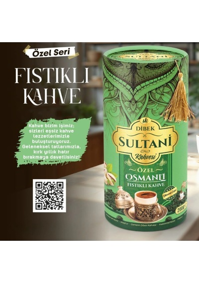 Osmanlı Fıstıklı Dibek Kahvesi 200g Öğütülmüş